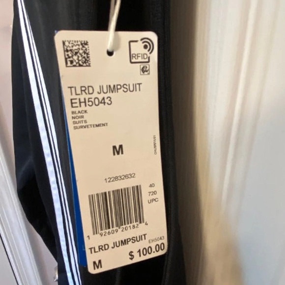 ❣️SOLD❣️NWT Adidas Originals TLRD Jumpsuit - Picture 5 of 5